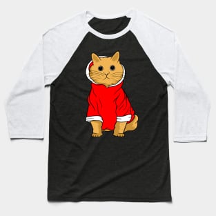 Hoodie Cat Baseball T-Shirt